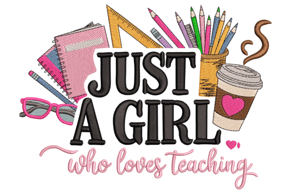A Fun and Practical Embroidery Design for School Themes