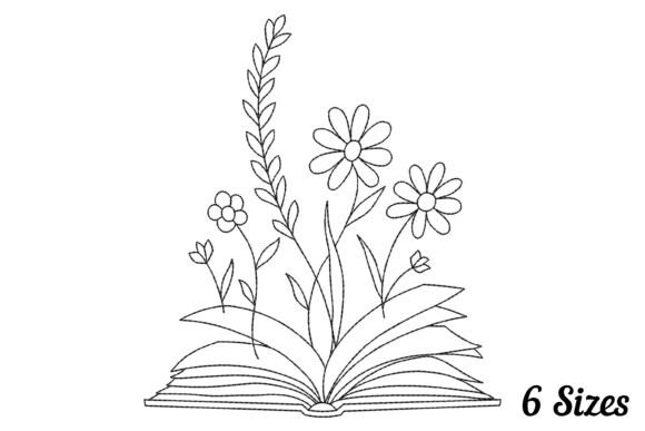 A Professional Look at Book with Flower Bookworm Bookish