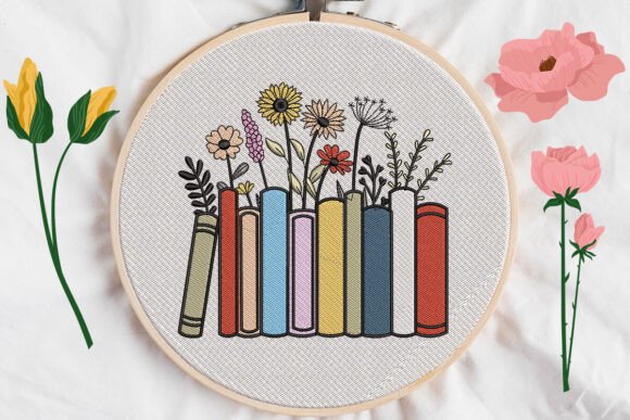 A Professional Review of the Books Flower Embroidery Design