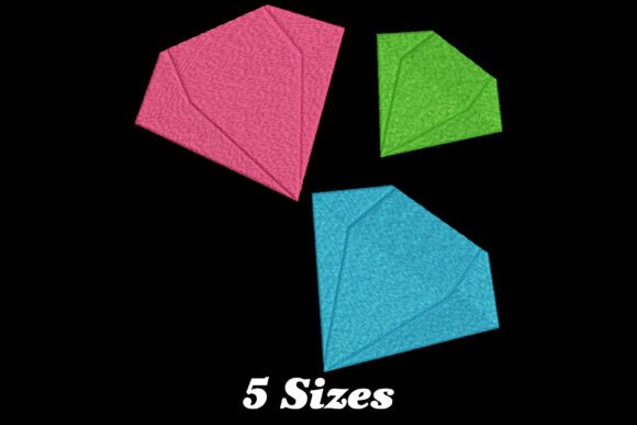 A Review of the 3D Crystal Diamond Embroidery Design