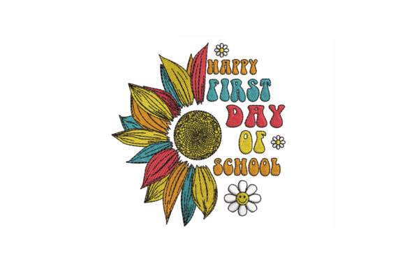 A Sunflower Embellishment for Back-to-School Collections