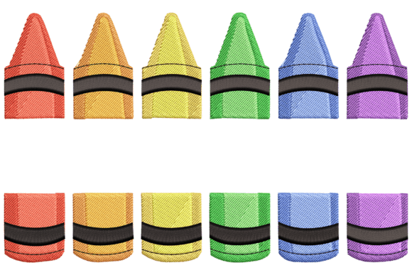 Color Crayons Embroidery Design: A Boutique Sweatshirt Review