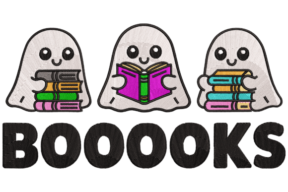 Ghosts with Books: A Design Review for Business Merch