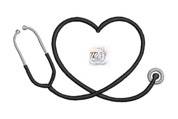 Heart Stethoscope Monogram Frame: A Seasonal Gift for Healthcare Heroes