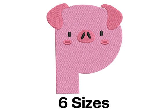Why Funny Pig Alphabet Letter P is a Craft Business Gem